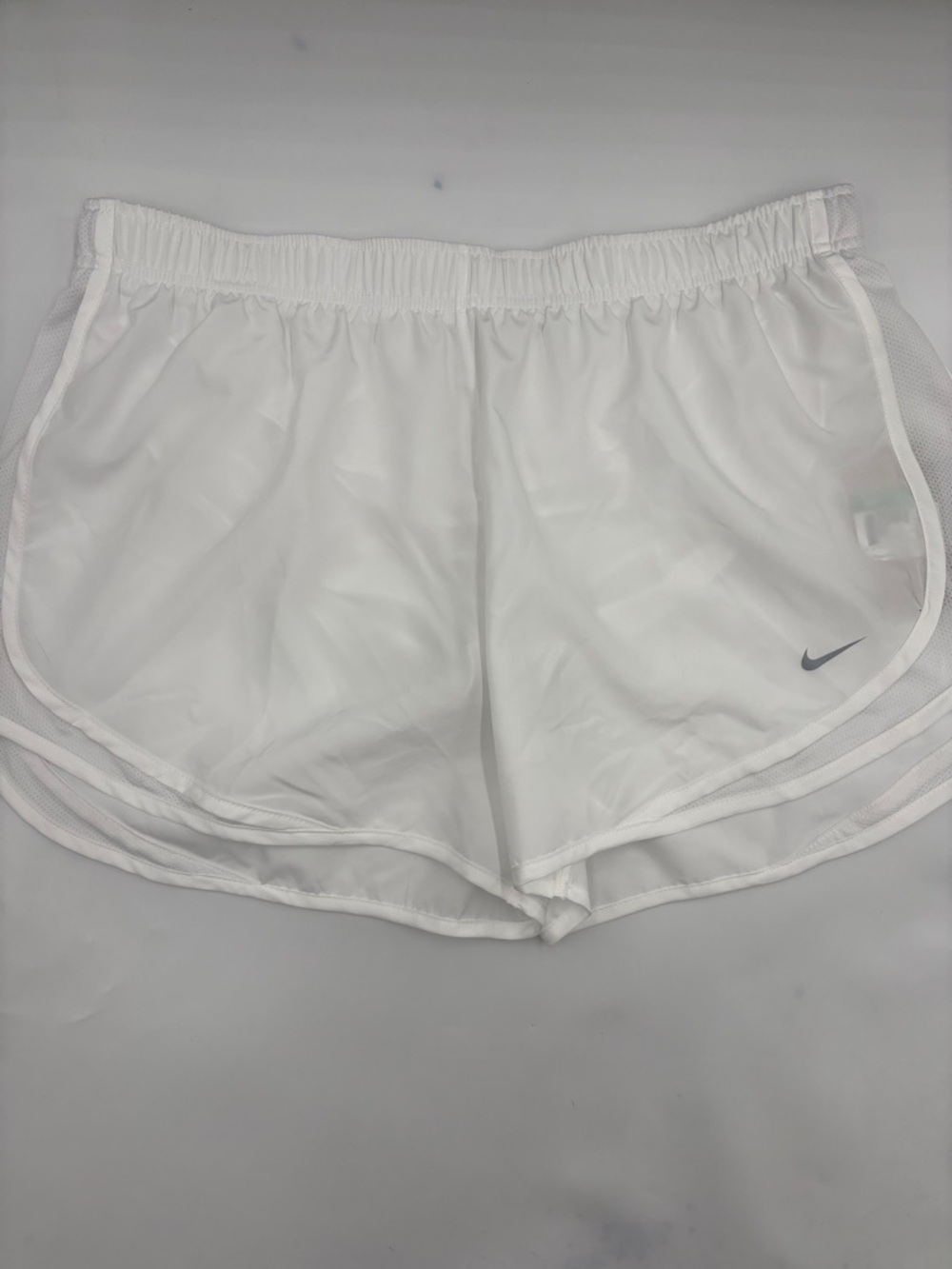 Nike Dri-FIT Tempo Running Shorts in White
